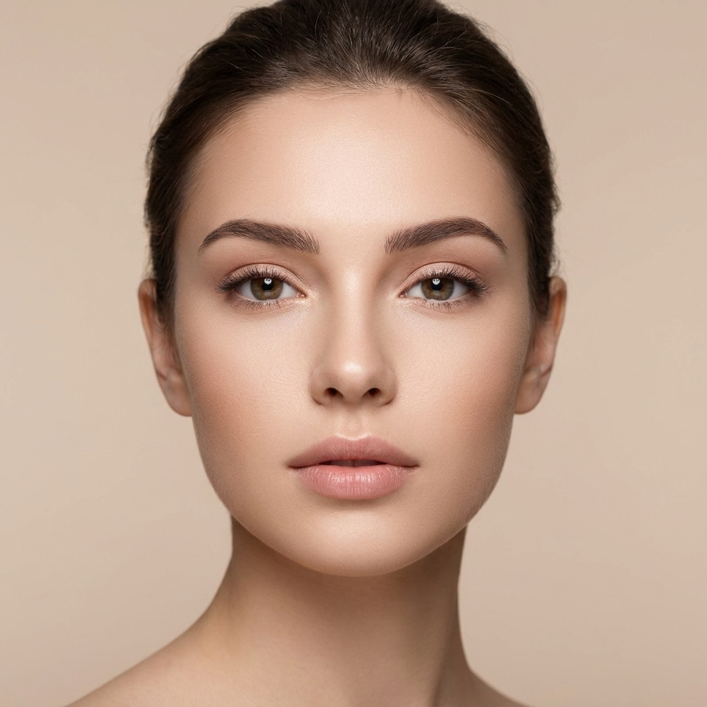Model wearing Viviana Loose Powder shade 1